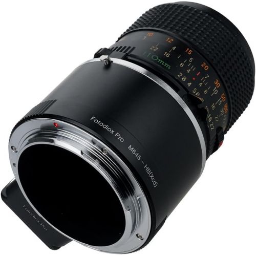  Fotodiox Pro Pentax (P645) SLR Lens to Hasselblad XCD Mount Mirrorless Digital Camera Systems (Such as X1D-50c More), Black (p645-xcd-pro)