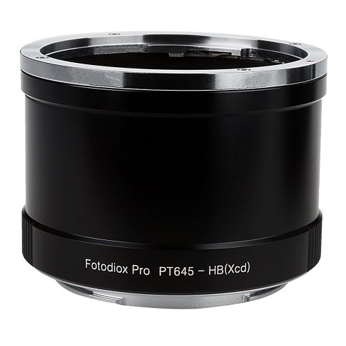  Fotodiox Pro Pentax (P645) SLR Lens to Hasselblad XCD Mount Mirrorless Digital Camera Systems (Such as X1D-50c More), Black (p645-xcd-pro)