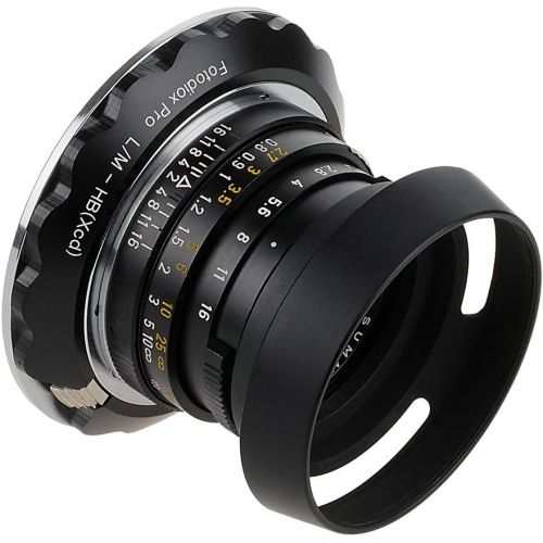  Fotodiox Pro Pentax (P645) SLR Lens to Hasselblad XCD Mount Mirrorless Digital Camera Systems (Such as X1D-50c More), Black (p645-xcd-pro)