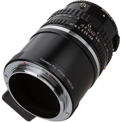  Fotodiox Pro Pentax (P645) SLR Lens to Hasselblad XCD Mount Mirrorless Digital Camera Systems (Such as X1D-50c More), Black (p645-xcd-pro)