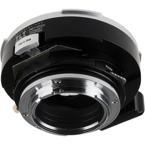  Fotodiox Pro New TiltShift Lens Adapter for Pentax 6x7 (P67,PK67) SLR to Sony Alpha A-Mount (and Minolta AF) Camera Body, Black (TLTROKR-P67-SnyA)