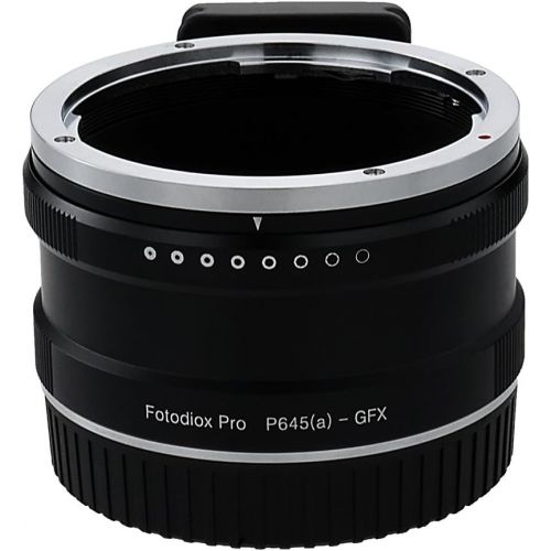  Fotodiox Pro Pentax (P645) FA & DFA Auto Focus Lenses to G-Mount Mirrorless Digital Camera Systems (Such as GFX 50S and More), Black (P645a-GFX-Pro)