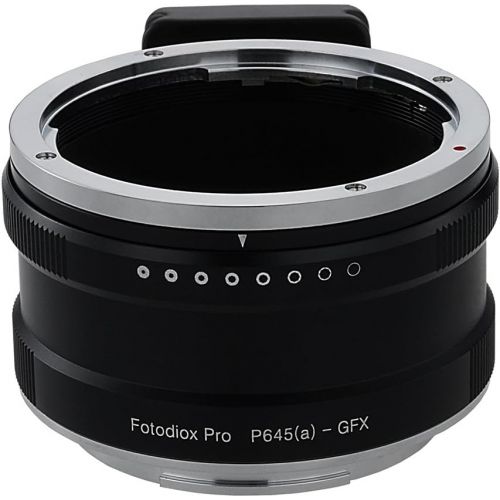  Fotodiox Pro Pentax (P645) FA & DFA Auto Focus Lenses to G-Mount Mirrorless Digital Camera Systems (Such as GFX 50S and More), Black (P645a-GFX-Pro)