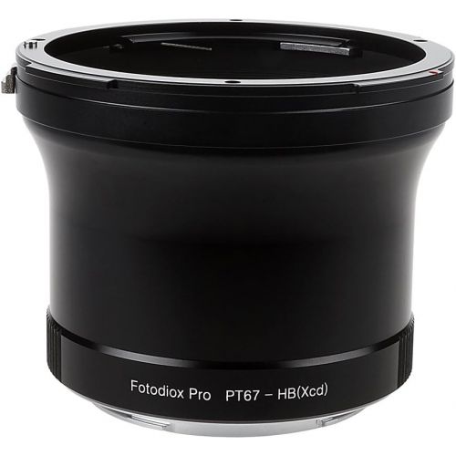  Fotodiox Pro Pentax 6x7 (P67, PK67) SLR Lens to Hasselblad XCD Mount Mirrorless Digital Camera Systems (Such as X1D-50c More), Black (p67-xcd-pro)