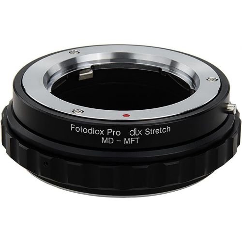  Fotodiox DLX Stretch Lens Mount Adapter - Minolta Rokkor (SRMDMC) SLR Lens to Micro Four Thirds (MFT, M43) Mount Mirrorless Camera Body with Macro Focusing Helicoid and Magnetic