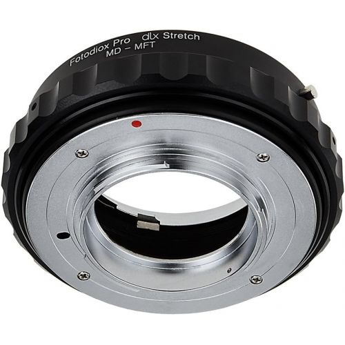  Fotodiox DLX Stretch Lens Mount Adapter - Minolta Rokkor (SRMDMC) SLR Lens to Micro Four Thirds (MFT, M43) Mount Mirrorless Camera Body with Macro Focusing Helicoid and Magnetic