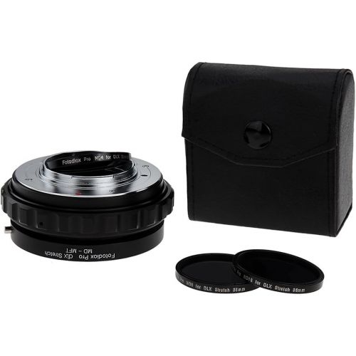  Fotodiox DLX Stretch Lens Mount Adapter - Minolta Rokkor (SRMDMC) SLR Lens to Micro Four Thirds (MFT, M43) Mount Mirrorless Camera Body with Macro Focusing Helicoid and Magnetic