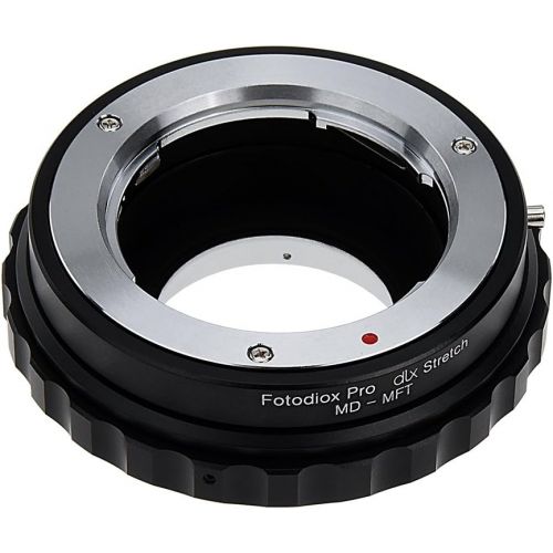  Fotodiox DLX Stretch Lens Mount Adapter - Minolta Rokkor (SRMDMC) SLR Lens to Micro Four Thirds (MFT, M43) Mount Mirrorless Camera Body with Macro Focusing Helicoid and Magnetic