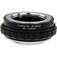 Fotodiox DLX Stretch Lens Mount Adapter - Minolta Rokkor (SRMDMC) SLR Lens to Sony Alpha E-Mount Mirrorless Camera Body with Macro Focusing Helicoid and Magnetic Drop-in Filters