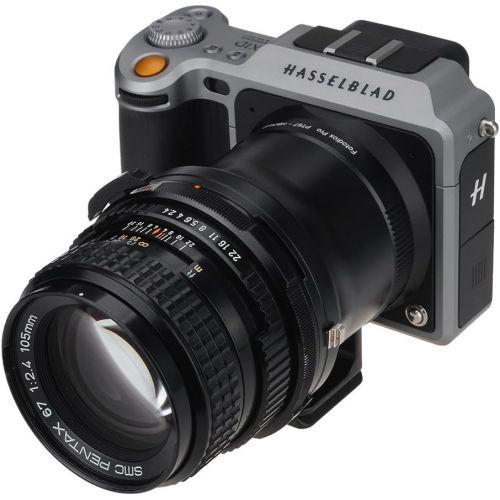  Fotodiox Pro Lens Mount Adapter Compatible with Mamiya 645 MF Lenses on Hasselblad X1D-50c Cameras