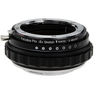 Fotodiox DLX Stretch Lens Mount Adapter - Nikon Nikkor F Mount G-Type DSLR Lens to Sony Alpha E-Mount Mirrorless Camera Body with Macro Focusing Helicoid and Magnetic Drop-In Filt