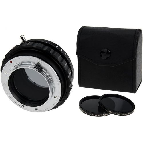  Fotodiox DLX Stretch Lens Mount Adapter - Nikon Nikkor F Mount G-Type DSLR Lens to Sony Alpha E-Mount Mirrorless Camera Body with Macro Focusing Helicoid and Magnetic Drop-In Filt