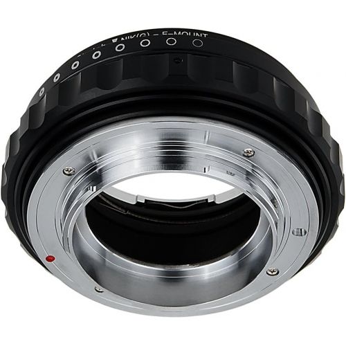  Fotodiox DLX Stretch Lens Mount Adapter - Nikon Nikkor F Mount G-Type DSLR Lens to Sony Alpha E-Mount Mirrorless Camera Body with Macro Focusing Helicoid and Magnetic Drop-In Filt