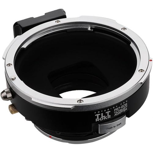  Fotodiox Pro TLT ROKR - TiltShift Lens Mount Adapter for Pentax 6x7 (P67, PK67) Mount SLR Lenses to Canon EOS (EF, EF-S) Mount SLR Camera Body