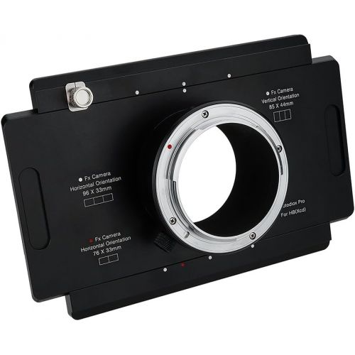  Fotodiox Pro Leica M Rangefinder Lens to Hasselblad XCD Mount Mirrorless Digital Camera Systems (Such as X1D-50c and More), Black (lm-xcd-Pro)