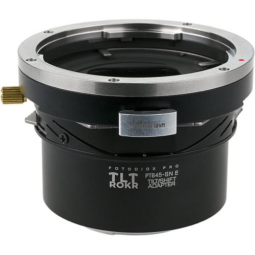  Fotodiox Pro TLT ROKR - TiltShift Lens Mount Adapter for Pentax 645 (P645) Mount SLR Lenses to Sony Alpha E-Mount Mirrorless Camera Body