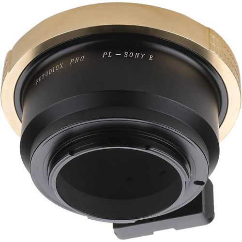  Fotodiox Pro Lens Mount Adapter - Arri PL (Positive Lock) Mount Lens to Sony Alpha E-Mount Mirrorless Camera Body