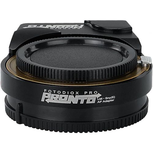  Fotodiox Pro PRONTO Adapter - Leica M Mount Lens to Sony E-Mount Camera Autofocus Adapter