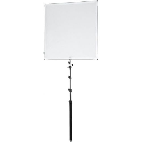  Fotodiox Pro Studio Solutions 140cm x 200cm (55.25in x 78.75in) Sun Scrim - Collapsible Frame Diffusion & SilverWhite Reflector Kit with Handle and Carry Bag