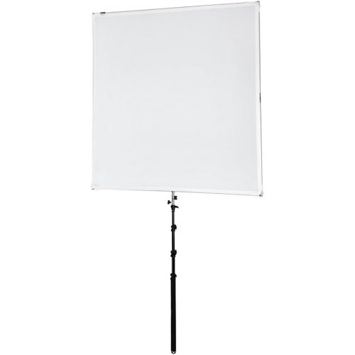  Fotodiox Pro Studio Solutions 140cm x 200cm (55.25in x 78.75in) Sun Scrim - Collapsible Frame Diffusion & SilverWhite Reflector Kit with Handle and Carry Bag