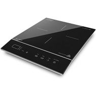 Caso 12100 Burner, Black Germany ProMaster 1800 Induction Cooktop Burnerwith 12 Power Levels, Single