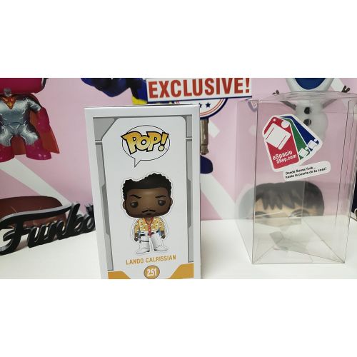  Visit the Funko Store Solo A Star Wars Story Funko POP! Star Wars Lando Calrissian Exclusive Vinyl Bobble Head #251