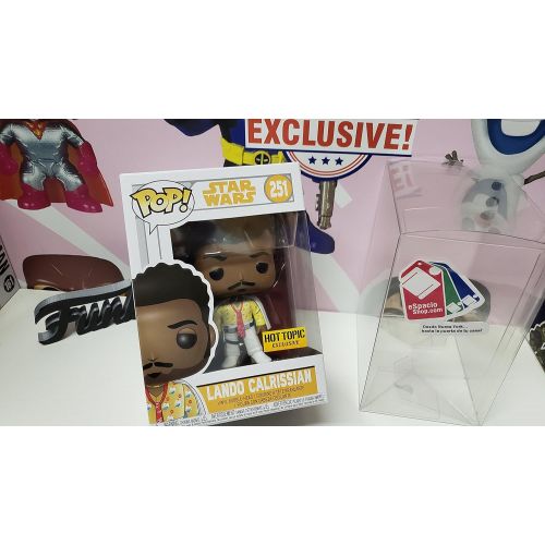  Visit the Funko Store Solo A Star Wars Story Funko POP! Star Wars Lando Calrissian Exclusive Vinyl Bobble Head #251