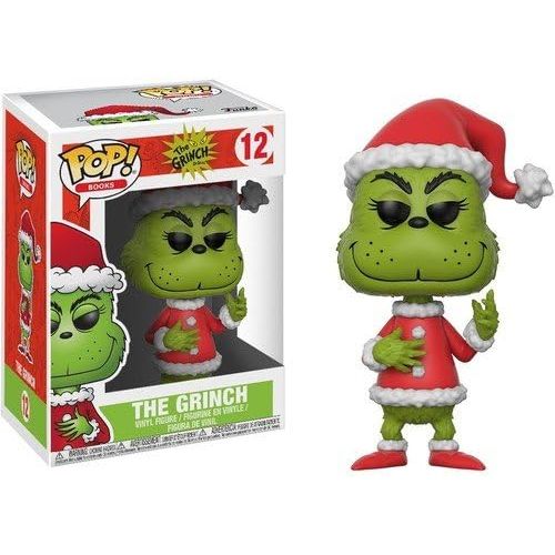 펀코 Visit the Funko Store Funko Pop Books Santa Grinch Collectible Vinyl Figure (styles may vary)