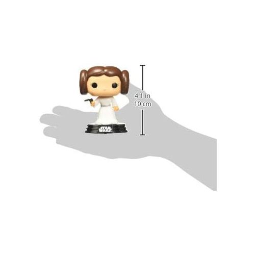 펀코 Visit the Funko Store Funko POP Movie: Star Wars Princess Leia Bobble Head Vinyl Figure