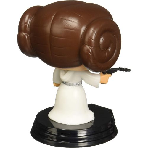 펀코 Visit the Funko Store Funko POP Movie: Star Wars Princess Leia Bobble Head Vinyl Figure