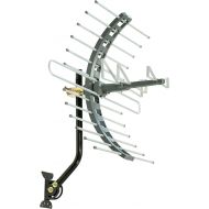 GE 29884 Pro OutdoorAttic Mount TV Antenna - 70 Mile Range - OutdoorAttic HDTV Antenna for VHFUHF Channels - Long Range with Compact Design - Optimized for FULLHD 1080p and 4K