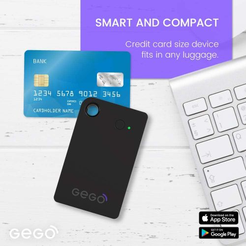  [아마존베스트]GEGO Worldwide Tracker - Personal Global Real Time Tracking Device Tracks Anything or Anyone Anywhere (3G/Bluetooth with Mobile App) White