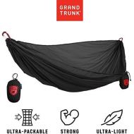 Grand Trunk Single Hammock: Nano 7 Premium Ultra Light Made with Ripstop Nylon for Camping and Travel Includes Carabiners