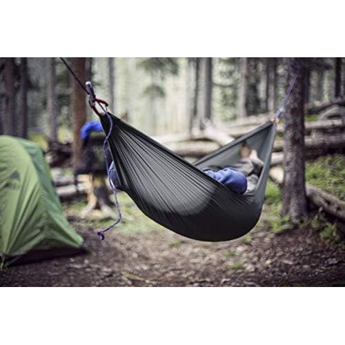  Grand Trunk Single Hammock: Nano 7 Premium Ultra Light Made with Ripstop Nylon for Camping and Travel Includes Carabiners