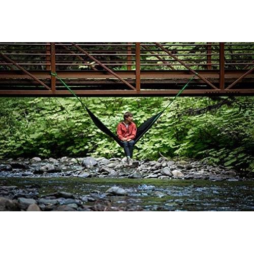  Grand Trunk Single Hammock: Nano 7 Premium Ultra Light Made with Ripstop Nylon for Camping and Travel Includes Carabiners