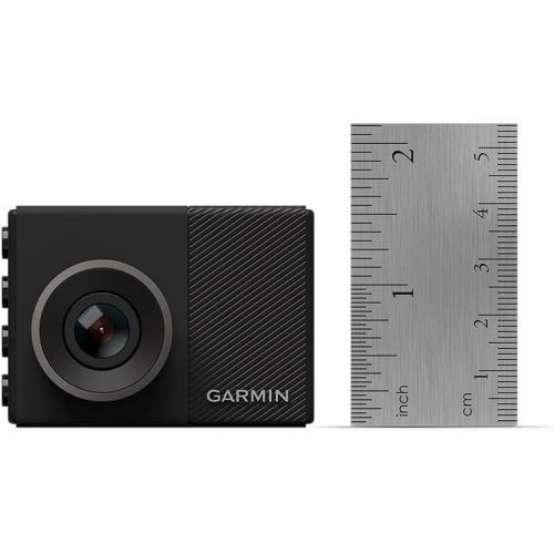 가민 [아마존베스트]Garmin Dash Cam 45, 1080p 2.0 LCD Screen, Extremely Small GPS-enabled Dash Camera with Loop Recording, G-Sensor and Driver Alerts, Includes Memory Card