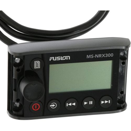 가민 Garmin 010-01290-20 Fusion Entertainment Marine Box with Wired Remote, Black