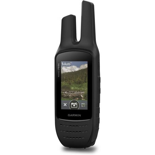 가민 Garmin Rino 755t, Rugged Handheld 2-Way RadioGPS Navigator with Camera and Preloaded TOPO Mapping