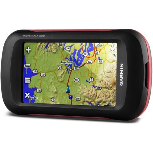 가민 Garmin Montana 680 Touchscreen GPSGLONASS Receiver, Worldwide Basemaps
