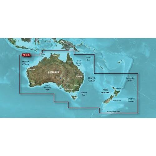 가민 Garmin Bluechart G2 - HXPC024R - Australia & New Zealand - MicroSD & SD