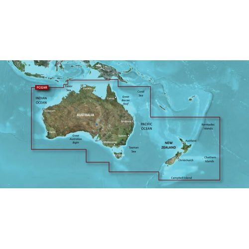 가민 Garmin Bluechart G2 - HXPC024R - Australia & New Zealand - MicroSD & SD