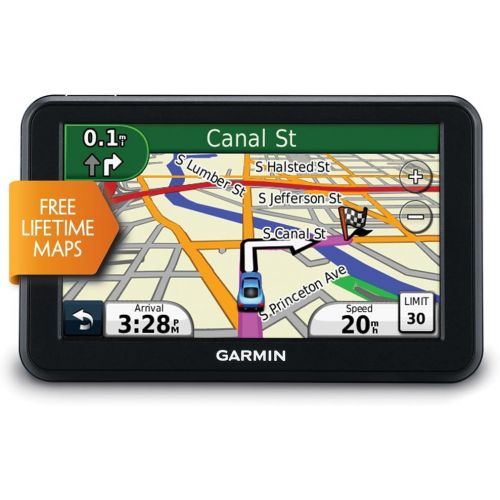 가민 Garmin Refurbished Nuvi 50 LM 5 In. GPS Navigator with United States Map Coverage and Lifetime Map Updates