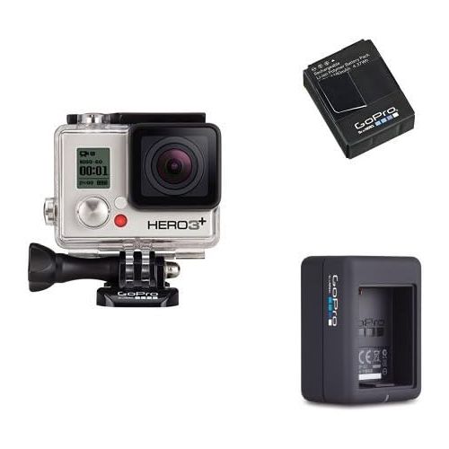 고프로 GoPro Camera HERO3+ Silver Bundle (Silver)