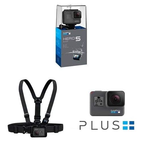 고프로 GoPro HERO5 Black  Waterproof Digital Action Camera for Travel with Touch Screen 4K HD Video 12MP Photos