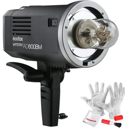  Godox AD600BM Bowens Mount 600Ws GN87 High Speed Sync Outdoor Flash Strobe Light with 2.4G Wireless X System, 8700mAh Battery to Provide 500 Full Power Flashes Recycle in 0.01-2.5