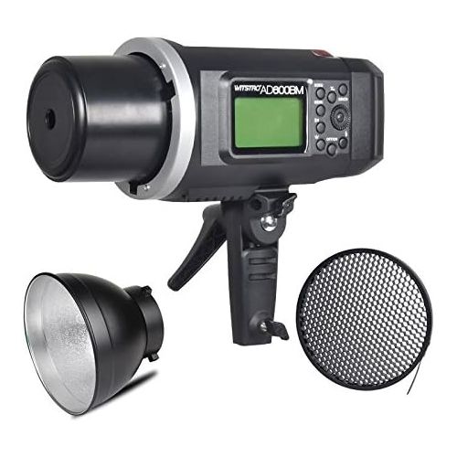  Godox AD600BM Bowens Mount 600Ws GN87 High Speed Sync Outdoor Flash Strobe Light Monolight X1C Wireless Trigger Transmitter Compatible Canon Camera & 7 Standard Reflector +60° Hone