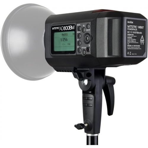  Godox AD600BM Bowens Mount 600Ws GN87 High Speed Sync Outdoor studio Flash Strobe Monolight Light with 2.4G Wireless X System & 8700mAh Battery+ 15x17cm Softbox & Filter +CONXTRUE