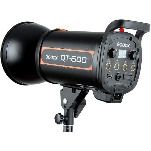  Godox QT600 600W Fast Speed Photography Studio Strobe Flash Light Head 110V
