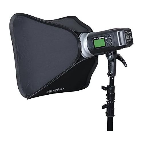  Godox AD600BM Bowens Mount 600Ws GN87 18000 HSS Outdoor Flash Strobe Monolight with X1T-C Wireless Trigger Compatible for Canon Camera 32X32SoftboxStandard Reflector &GridBarn