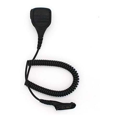  GoodQbuy Waterproof Heavy Duty Lapel Shoulder Remote Speaker Mic Microphone PTT for Motorola Radios DGP6150 APX6000 APX7000 XPR6350 XPR6550 XPR6580 XPR6500 DP3400